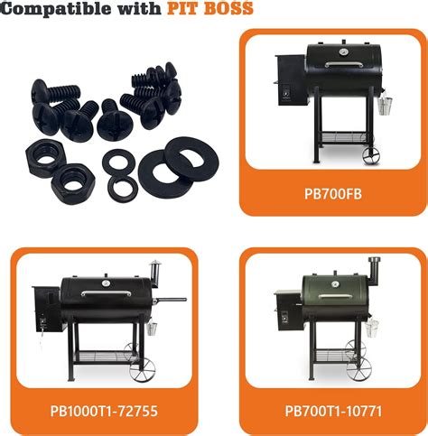 Replacement Screw Hardware Kit for Pit Boss PB700FB, PB700T1, PB1000T1 ...
