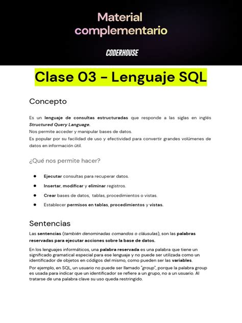 SQL En Espanol 的图像结果