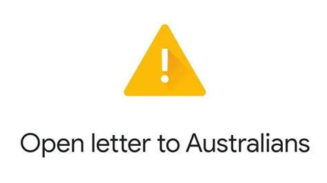 Google pens an open letter to Aussies over News Media Bargaining Code ...