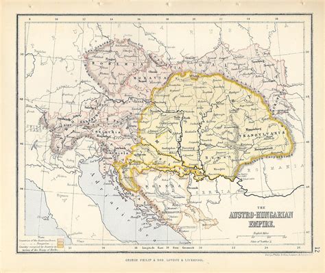 Austro hungary map