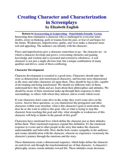 Characterization 的图像结果