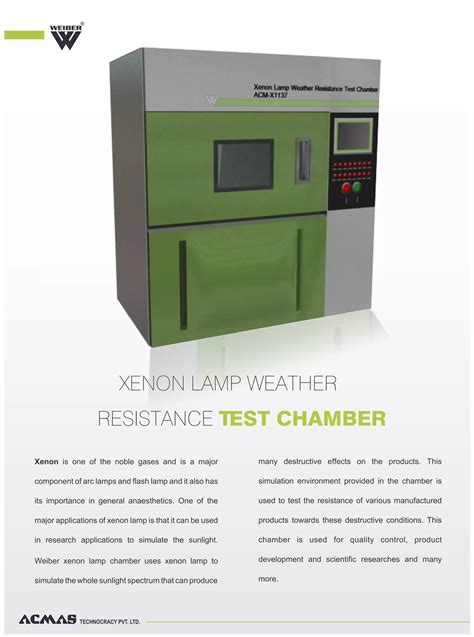 Xenon lamp-weather-resistance | PDF