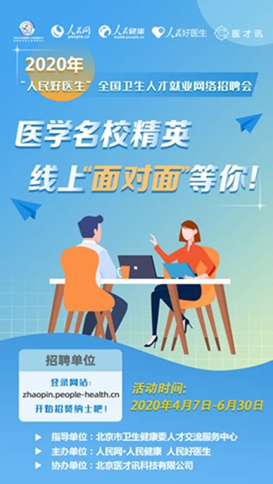 医疗人才招聘海报模板素材-正版图片401599987-摄图网