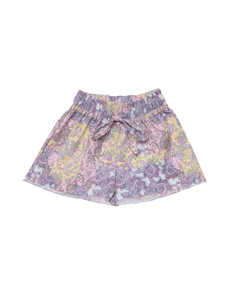 Girls Board Shorts with Tie - Olga Valentine Swimwear