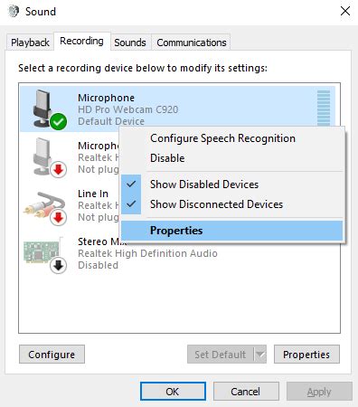 Image result for Systemsettings Microphone