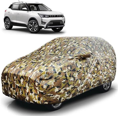 FAMEXON Waterproof Car Body Cover Compatible For Mahindra Xuv300 Triple ...