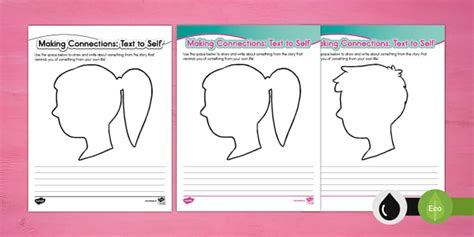 Text to Self Connections Worksheet - Twinkl