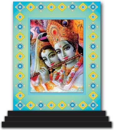 Vprint Radha Krishna Car Dashboard idols Figurine Showpiece Decorative ...
