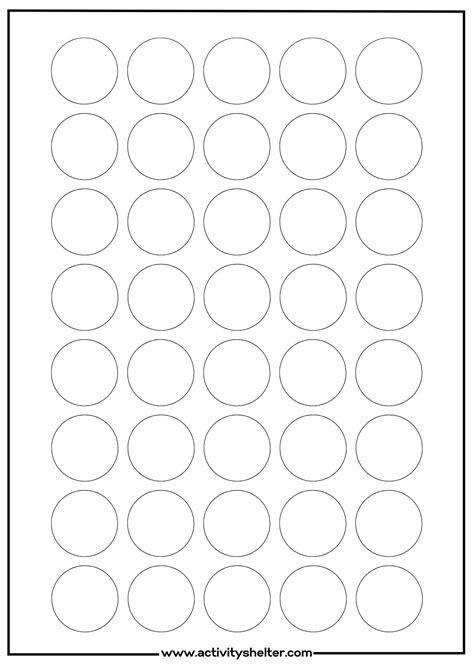 Circle Printable 的图像结果