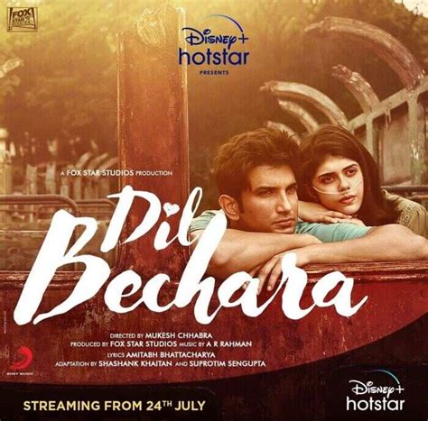 Sushant Singh Rajput's last film 'Dil Bechara' to release on Disney+ ...