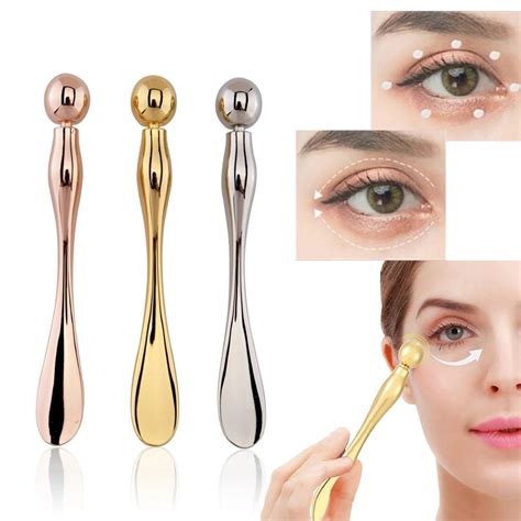 Metal Makeup Spatula Cosmetic Eye Cream Spoons Applicators Applicator ...