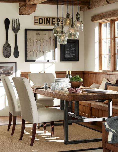 rustic dining room decor