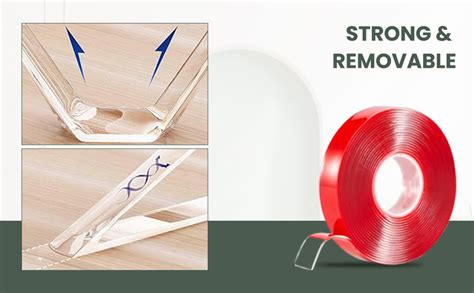Homeaura No More Nails Double-Sided Tape - Reliable Instant Bonding ...