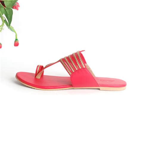 Red Classics Flats – Solehouse.in