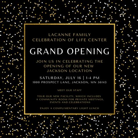 LaCanne Family Celebration of Life Center - Home