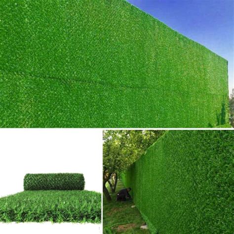 Ograda od veštačke trave sa žicom 1,75 m x 5 m l1755m | Volim svoj dom