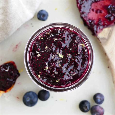 Blueberry Chia Jam - It's a Veg World After All®