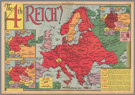 Third Reich Map 1942