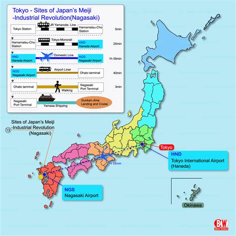 Meiji Restoration Map Japanese Empire Peak / Map Of East Asia China