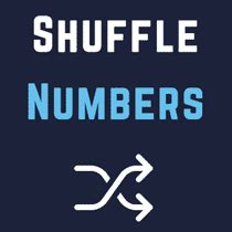 Image result for Shuffle Numbers Animation