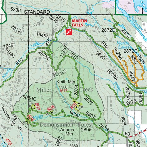 Flathead NF Tally Lake Ranger District 2020 Map by US Forest Service R1 ...