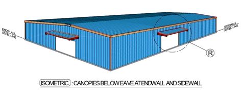 Roof Canopies in PEB | Steel Building Additions | Endee Infrastructure