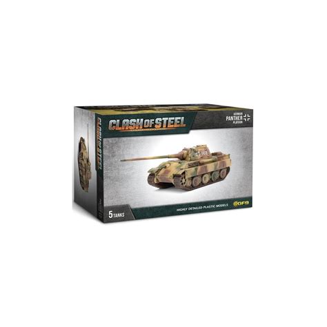 Buy Clash of Steel - Panther (8.8cm) Tank Platoon - Gale Force Nine ...