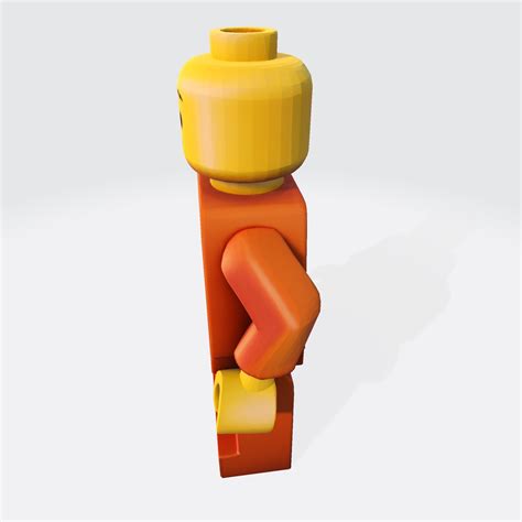 👾 BrickBuddy - Low-Poly LEGO-Style Character for 3D Print & Display ...