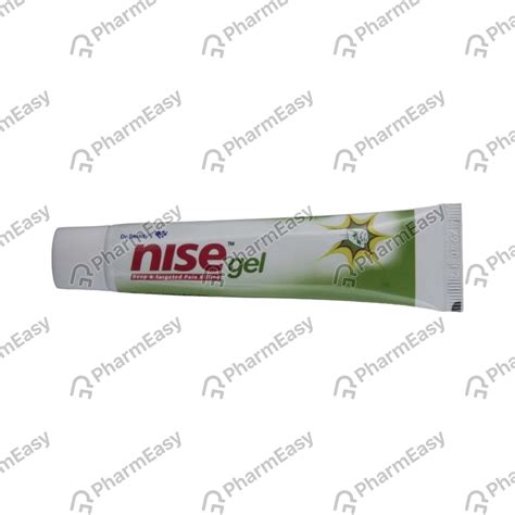 Buy Nise Gel 5gm Online & Save Up to 24% at PharmEasy