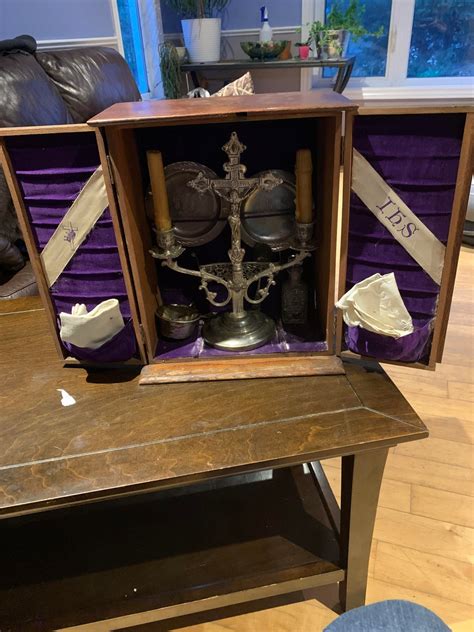 Buy Vintage Church Portable Communion Kit Online in India - Etsy