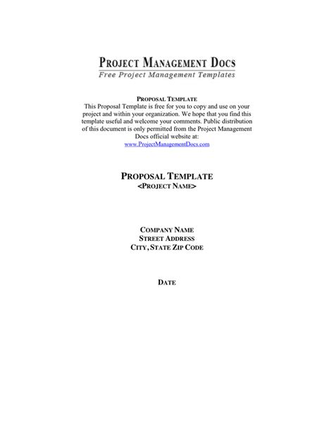 Image result for Management Proposal Example