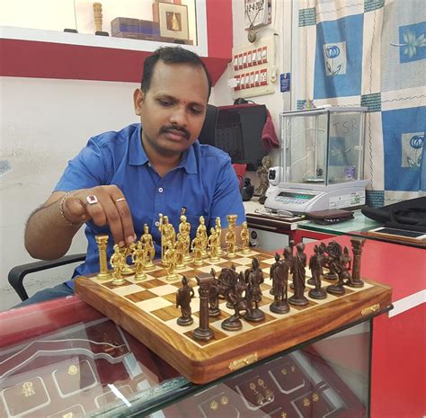 Buy Indian Brass Chess Pieces Set Online at Low Prices in India - Amazon.in