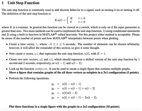 Image result for Unit Step Function Examples
