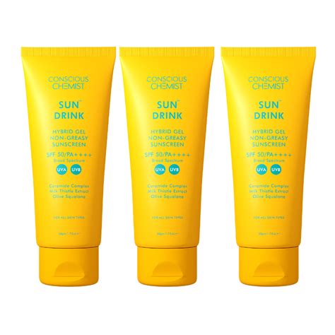 Shop Sundrink Sunscreen Pack Of 3 for Healthy & Glowing Skin ...