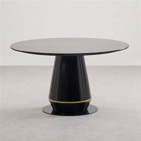 Buy Oyster Faux Marble Top 6-Seater Dining Set with Aristo Chairs ...