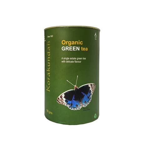KORAKUNDAH Organic Green Tea in Canister (Butterfly) 100 g – Honeybee ...