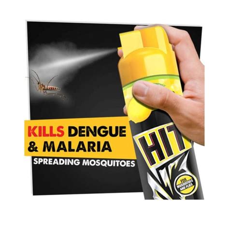 Dgroce.com - HIT Mosquito & Fly Killer Spray (Yellow) - Lime Fragrance ...