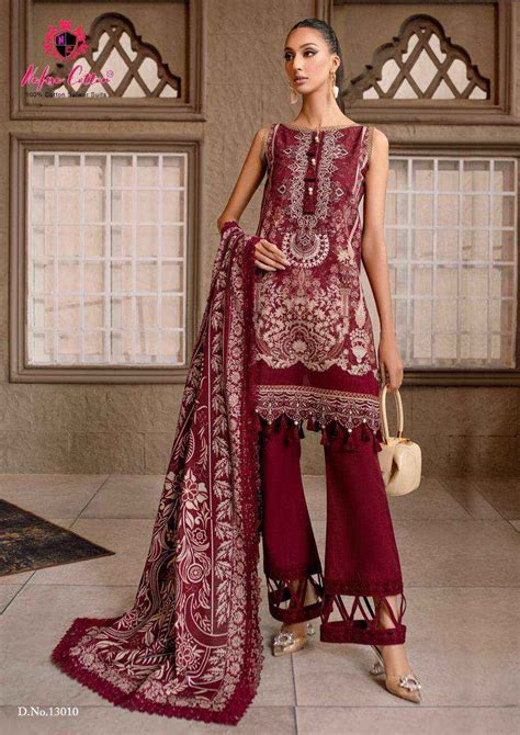 NAFISA COTTON SAHIL DESIGNER COTTON COLLECTION VOL 13 DRESS