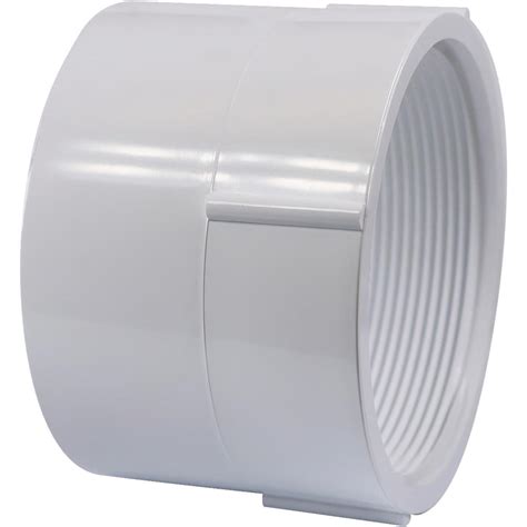 Charlotte Pipe 2 In. Hub x 2 In. FPT Schedule 40 DWV PVC Adapter | Do ...