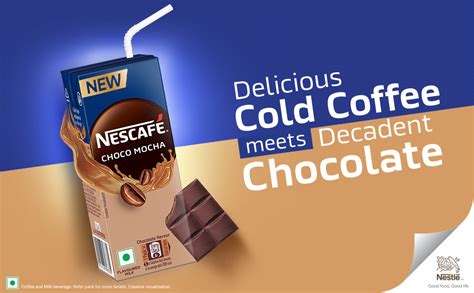 Nescafé Ready to Drink Choco Mocha Cold Coffee, 180 ml : Amazon.in ...