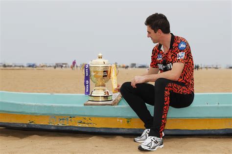 Pat Cummins with the IPL trophy: 'Will you be mine?' | ESPNcricinfo.com