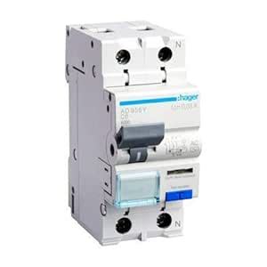 hager RCBOs-2Pole 2Module 6A 30mA, White : Amazon.in: Home Improvement