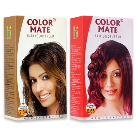 Golden Red Hair Color