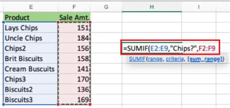 Image result for SUMIFS Formula Excel Tutorial