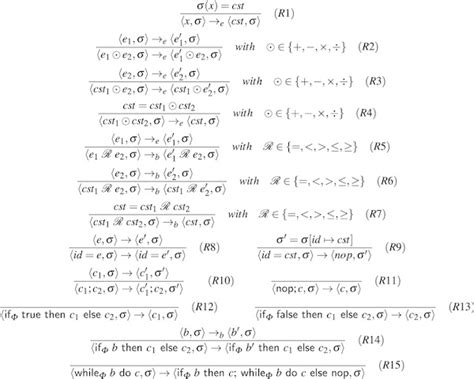 Image result for Big Step Operational Semantics