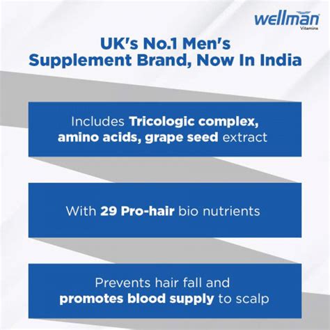 Buy Wellman Hairfollic, 30 Tablets Online : ClickOnCare.com