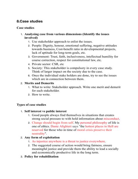 Image result for Case Study Explained