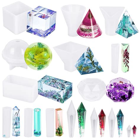 About Space Resin Mould-15 Pcs Silicone Moulds For Resin Art Diy Unique ...