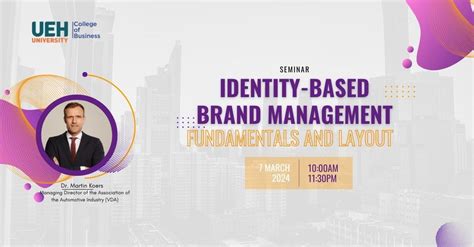 COB Seminar #2 Identity-Based Brand Management: Fundamentals and Layout ...