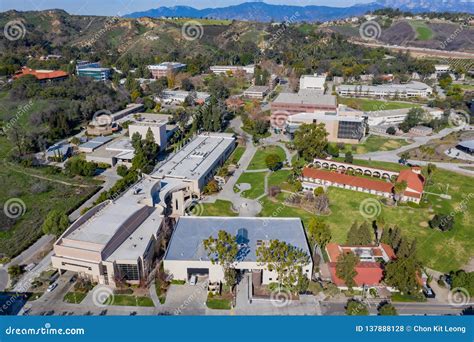 Aerial View of the Cal Poly Pomona Campus Stock Photo - Image of pomona ...